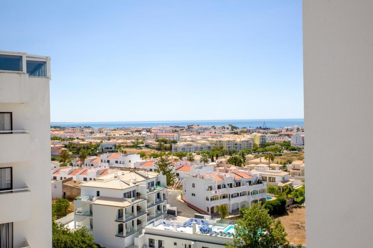Sea View Apartment - 3 Swimming Pool & Fitness Albufeira Esterno foto